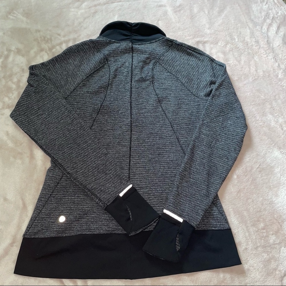 lululemon athletica Gray and Black Jacket